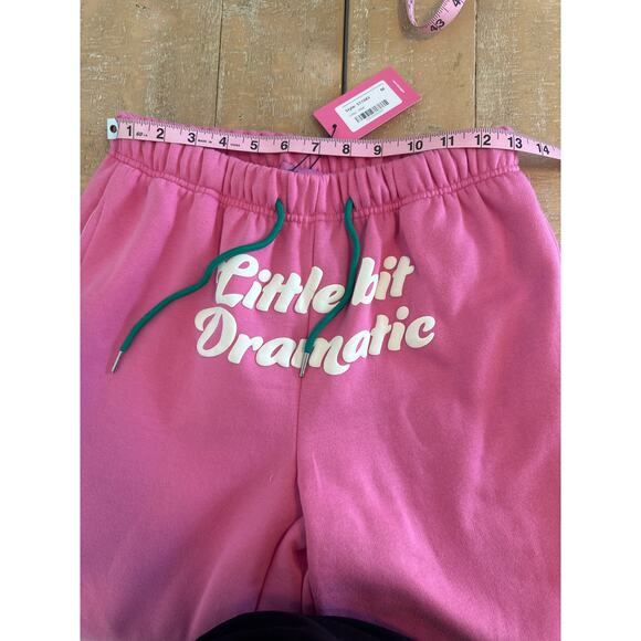 Edikted Dramatic Sweatpants Pink y2k trendy aesthetic pants sweats lounge wear - Picture 9 of 9